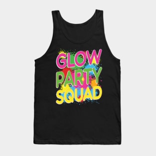 Glow Party Squad Tank Top